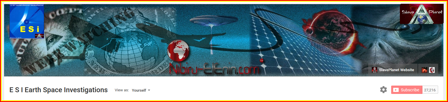 Official Nibiru Slave Planet Youtube Channel