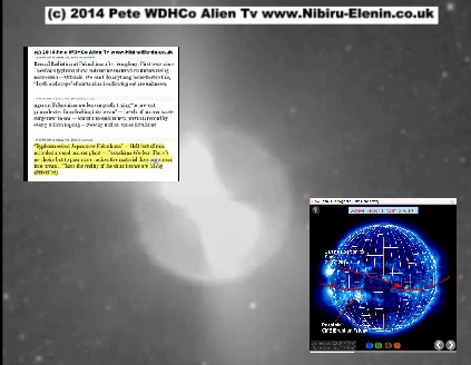 Sun Spot Threatens Earth, Mars showing explosion , Fukushima Updates a great quick video news release Alien TV 
